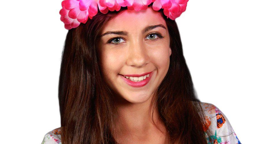Light Up Hawaiian Lei Headband Pink All Products