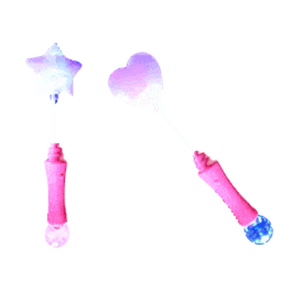 LED Shake It Off Heart and Star Wands Assorted All Products