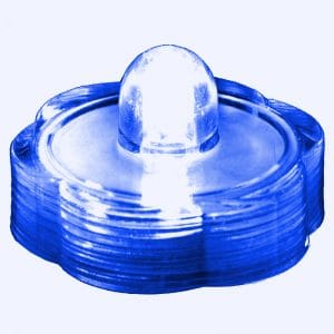 Submersible Floral LED Light Blue All Products