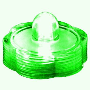 Submersible Floral LED Light Green All Products