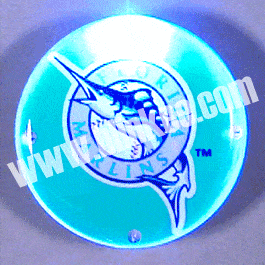 Florida Marlins Officially Licensed Flashing Lapel Pin All Products 3