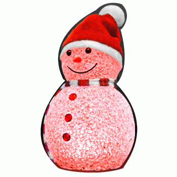 Color Changing Snowman Light Up Christmas Decoration Light Up Christmas Decorations