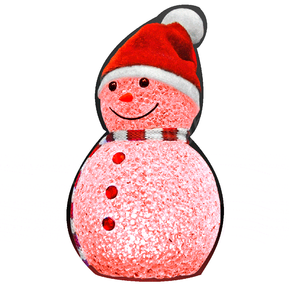 Color Changing Snowman Light Up Christmas Decoration All Products 3