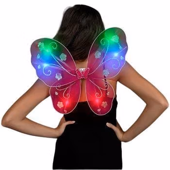 Light Up Fuchsia Fairy Butterfly Wings All Products