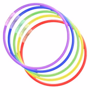 Glow Necklace Assorted Tube of 25 All Products 3