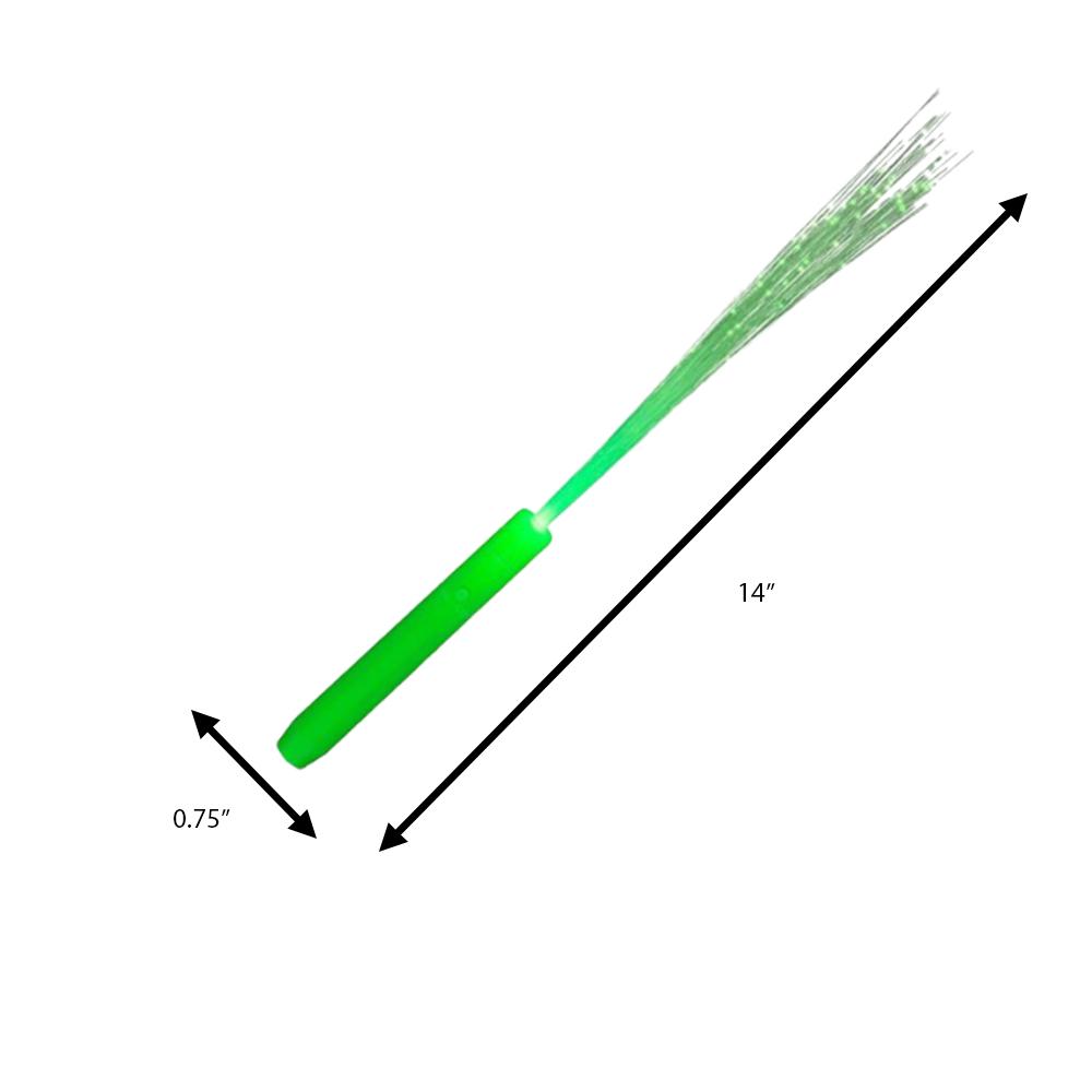 Green Fiber Optic Wands with Jade LEDs All Products 5