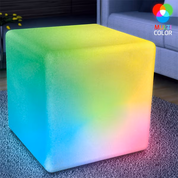 Huge LED Cube Light Chair Stool Table Furniture All Products 5