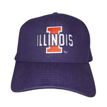 Illinois Fighting Illiani Flashing Fiber Optic Cap All Products 3