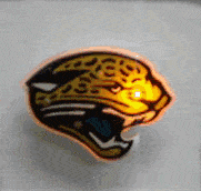 Jacksonville Jaguars Officially Licensed Flashing Lapel Pin All Products