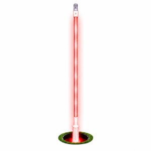 LED 78 Inch Red Flag Stick