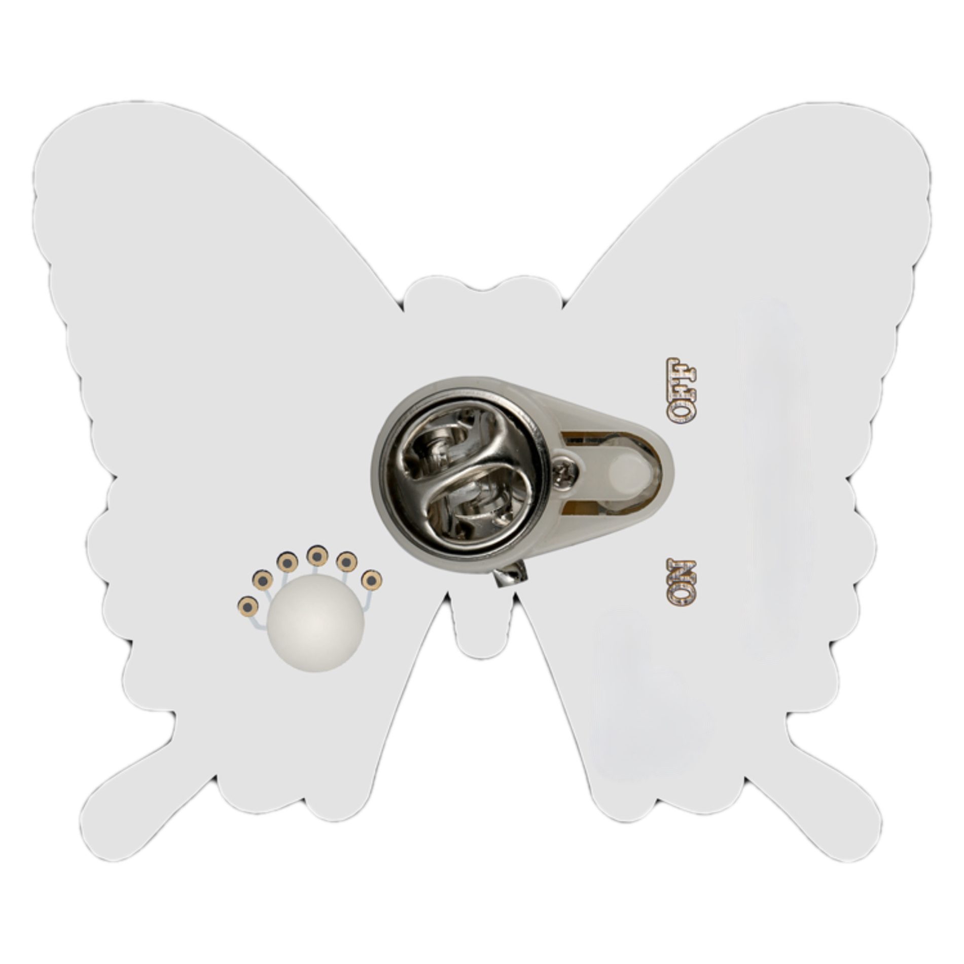 Mood Butterfly Flashing Body Light Lapel Pins All Body Lights and Blinkees 4
