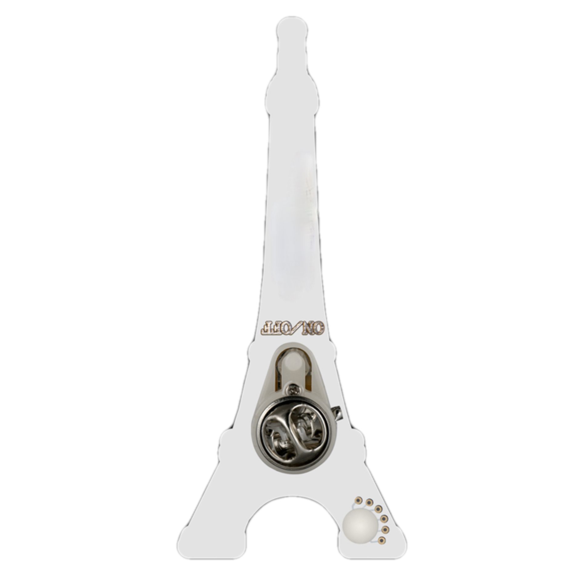 Eiffel Tower Flashing Body Light Lapel Pins All Body Lights and Blinkees 4