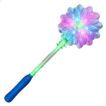 LED Daisy Flower Wand Rainbow Multicolor