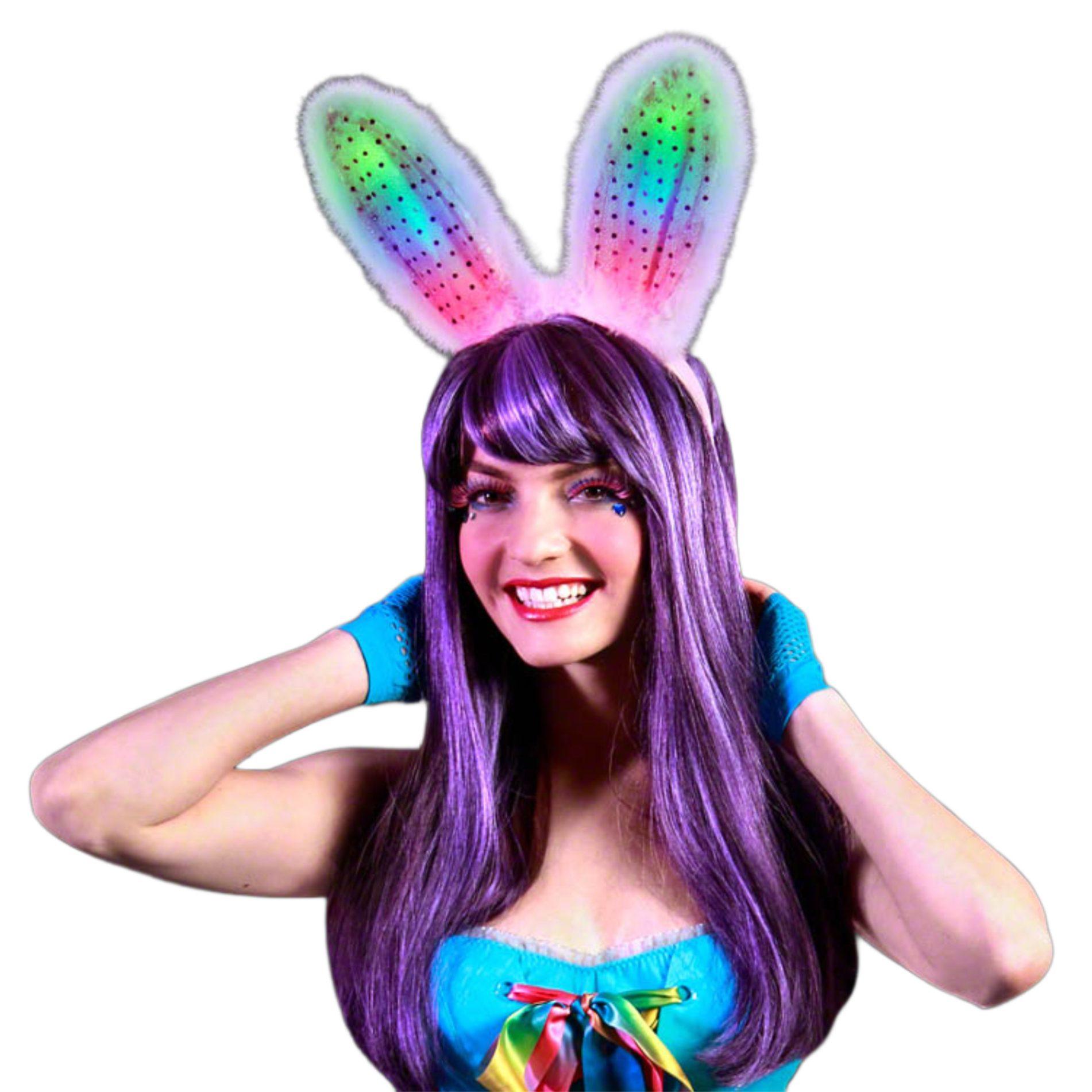 LED Light Up Bunny Ears All Products 4