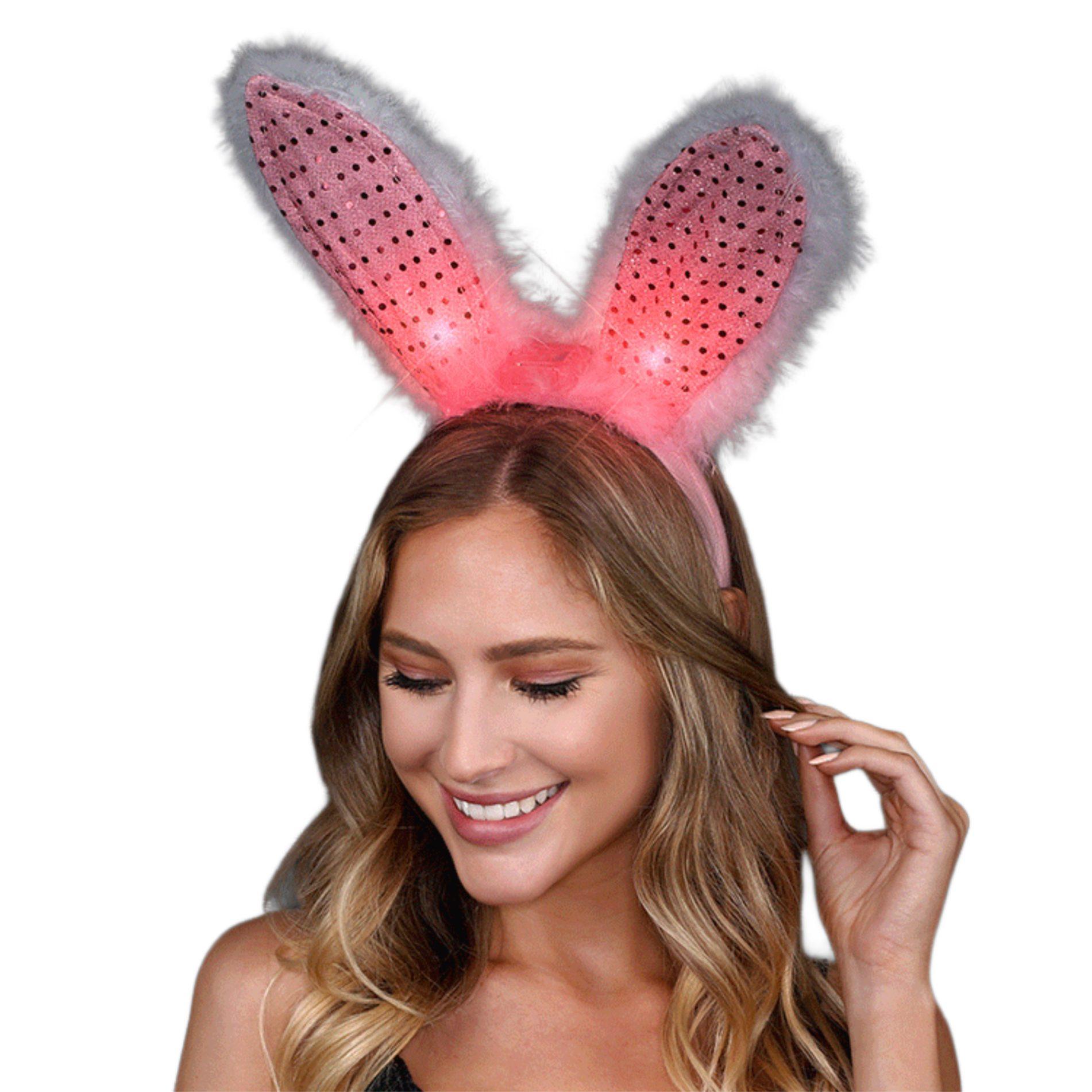 LED Light Up Bunny Ears All Products 5