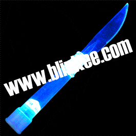 LED Light Up Knife Blue All Products