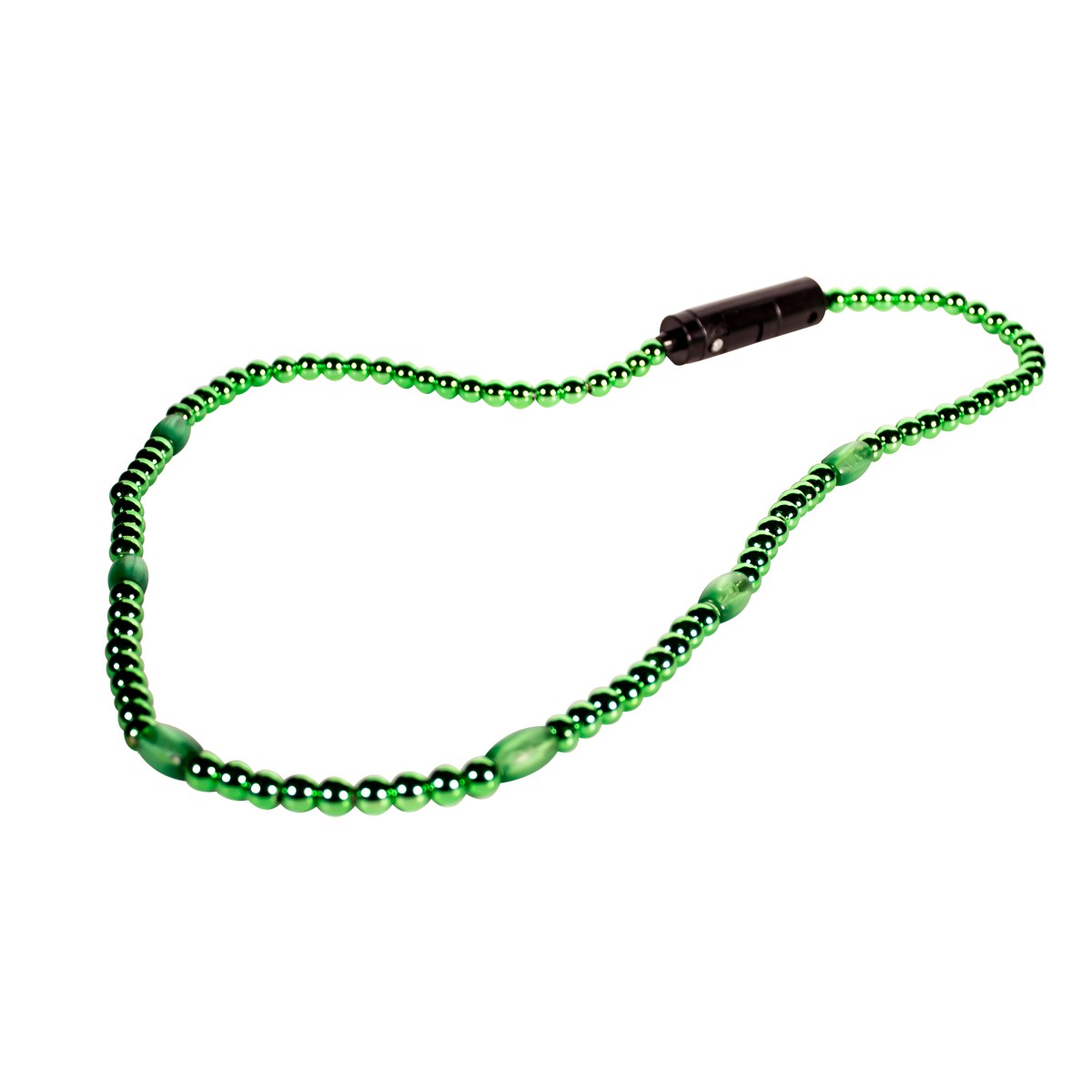LED Necklace with Green Beads All Products