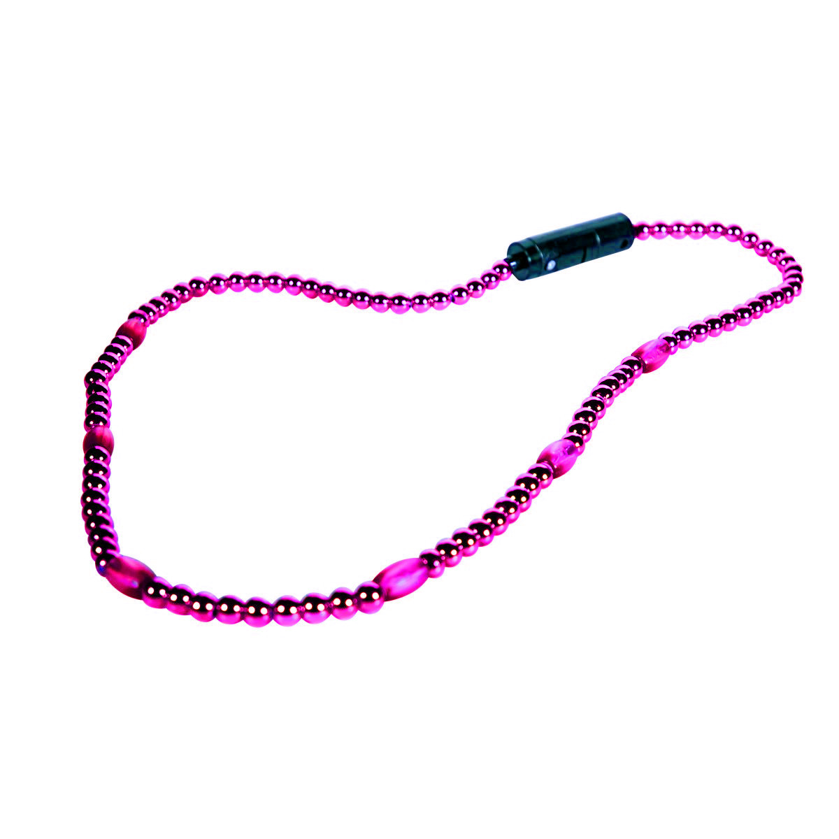 LED Necklace with Pink Beads All Products