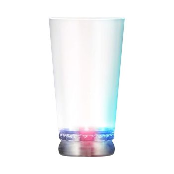 Light Up Patriotic Pint Glass 4th of July 3