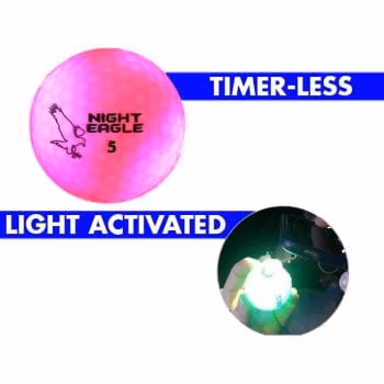 LED Golf Ball Pink 1 Unit All Products