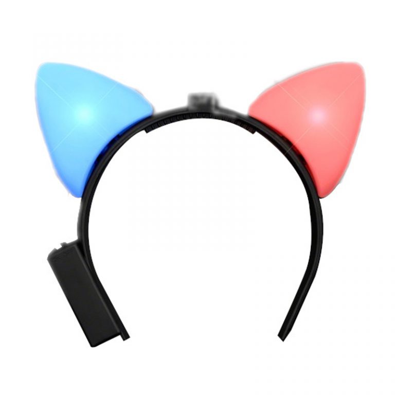 LED Animal Ears Red and Blue Flashing All Products 3