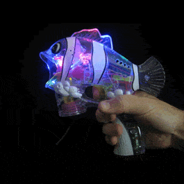 Light Up Clown Fish Bubble Gun All Products