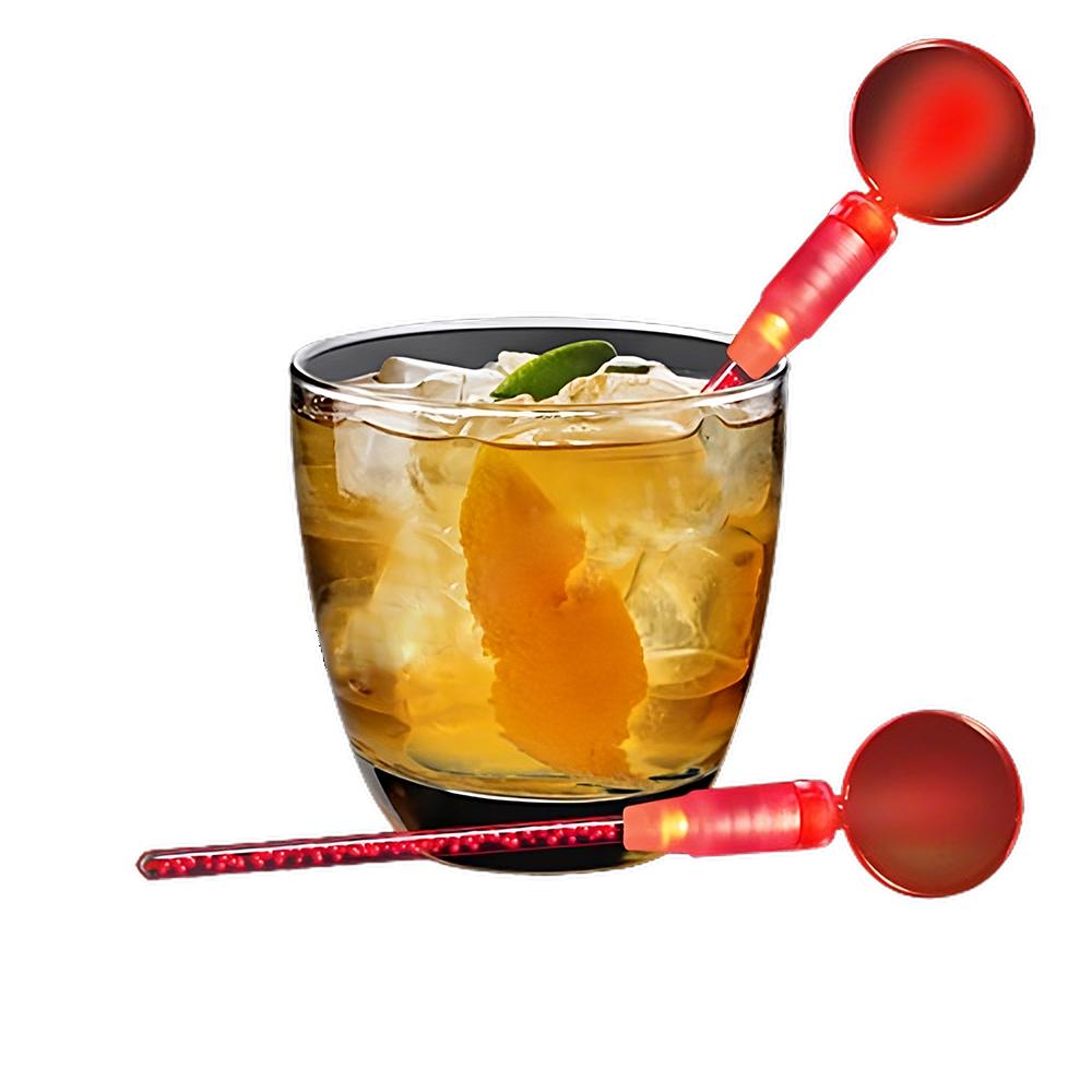 Red Cocktail Party Light Up Swizzle Stick Drink Stirrer All Products 6
