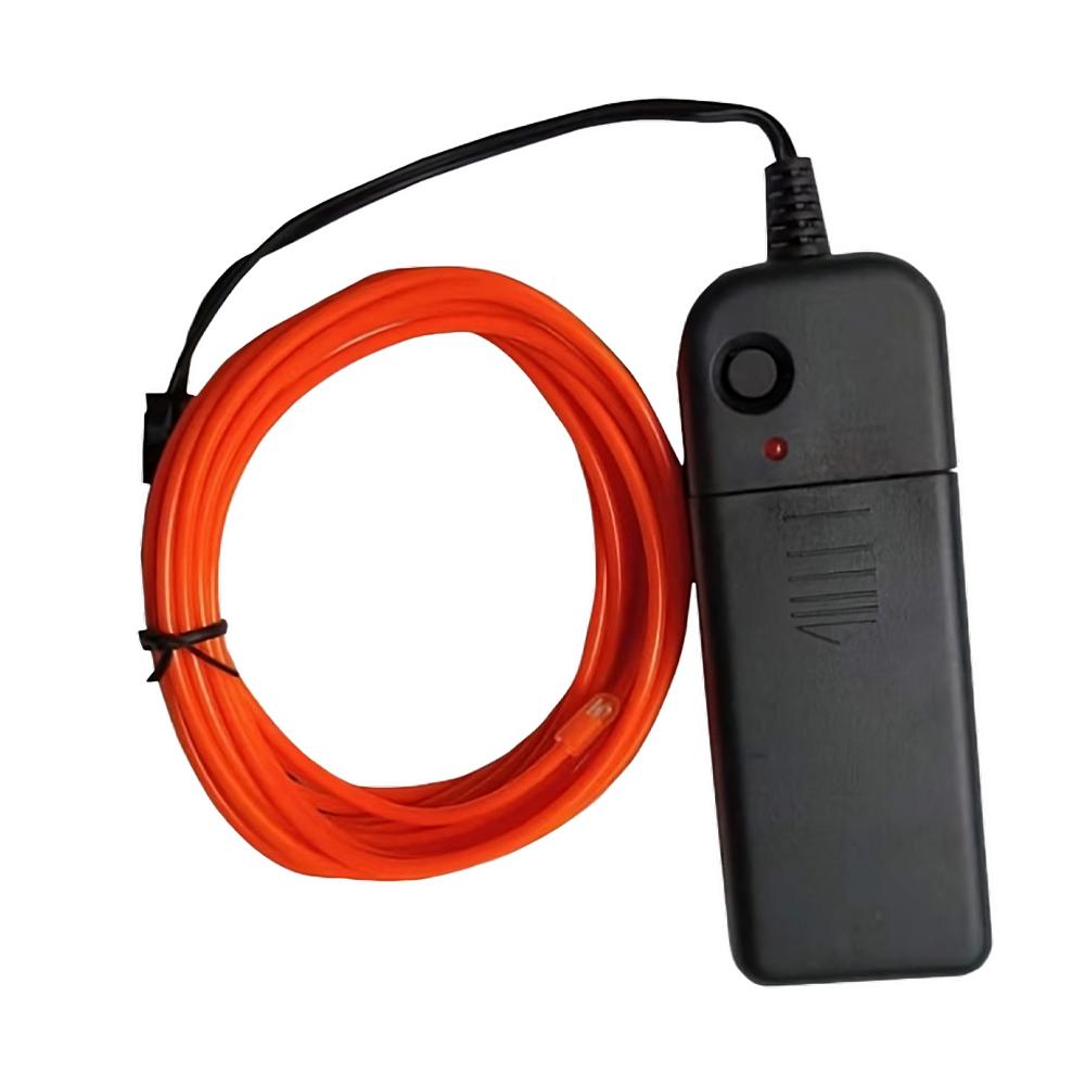 Electro Luminescent Wire 3 Foot Orange All Products 3