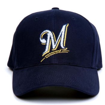 Milwaukee Brewers Flashing Fiber Optic Cap All Products