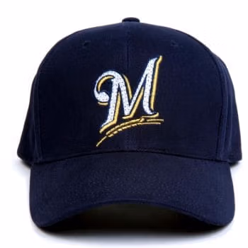 Milwaukee Brewers Flashing Fiber Optic Cap All Products 3