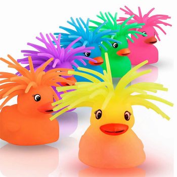 Flashing Crazy Hair Puffer Duck Pack of 6 All Products