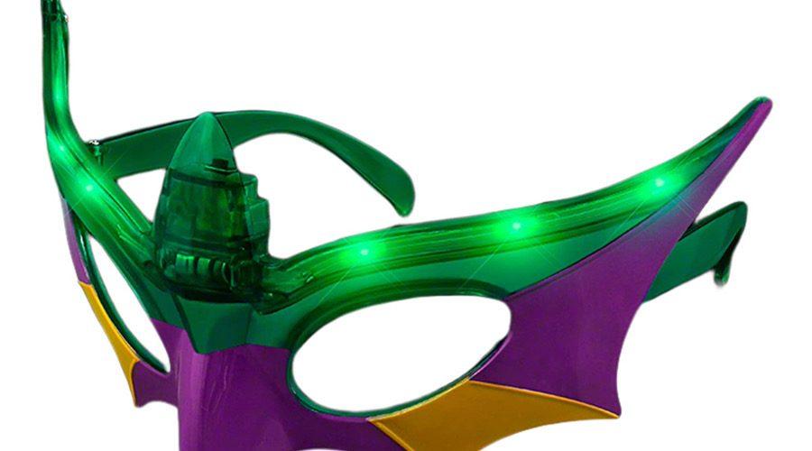 Light Up Mardi Gras Mask All Products