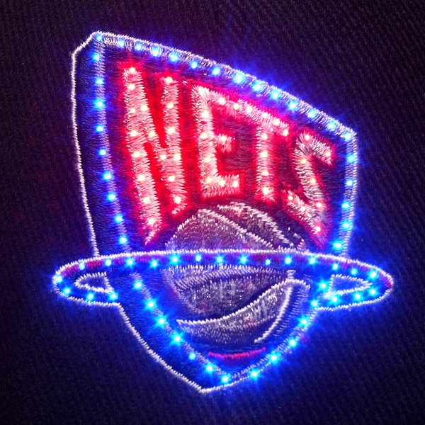 New Jersey Nets Flashing Fiber Optic Cap All Products 4
