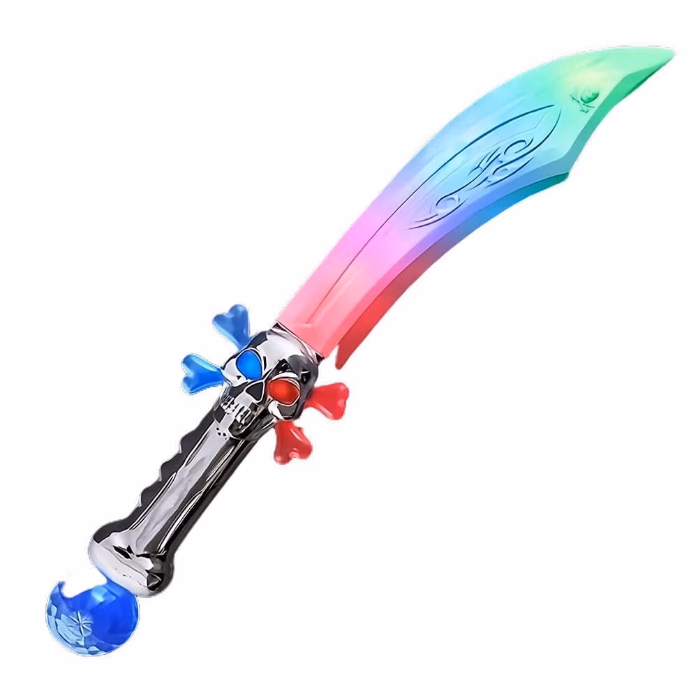 Crystal Skull Pirate Scimitar Sword All Products 4