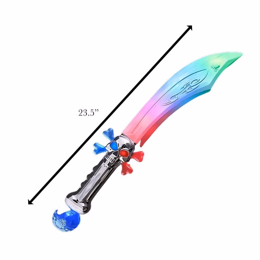 Crystal Skull Pirate Scimitar Sword All Products 5