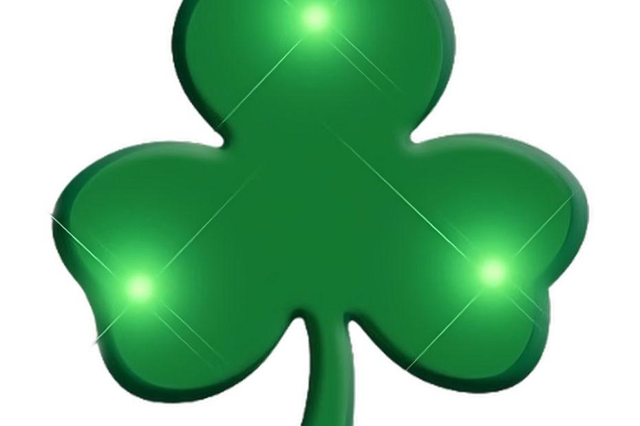 Shamrock Flashing Body Light Lapel Pins All Products