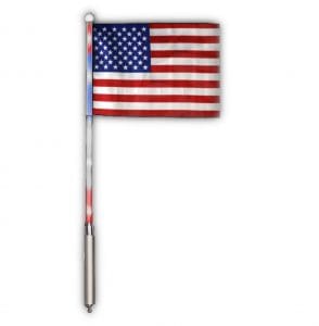 Light Up American Flag 2 Inch Glow Sticks