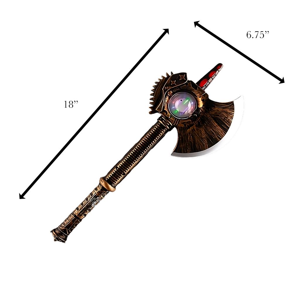 Medieval Axe Toy with Spinning Lights and Sound Effects All Products 4