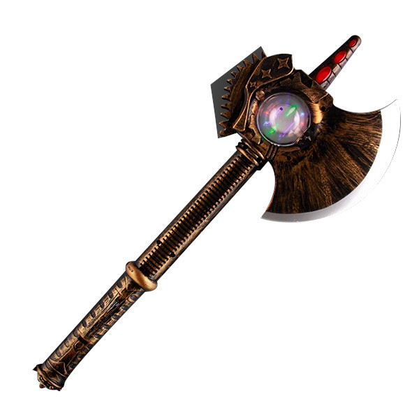 Medieval Axe Toy with Spinning Lights and Sound Effects All Products