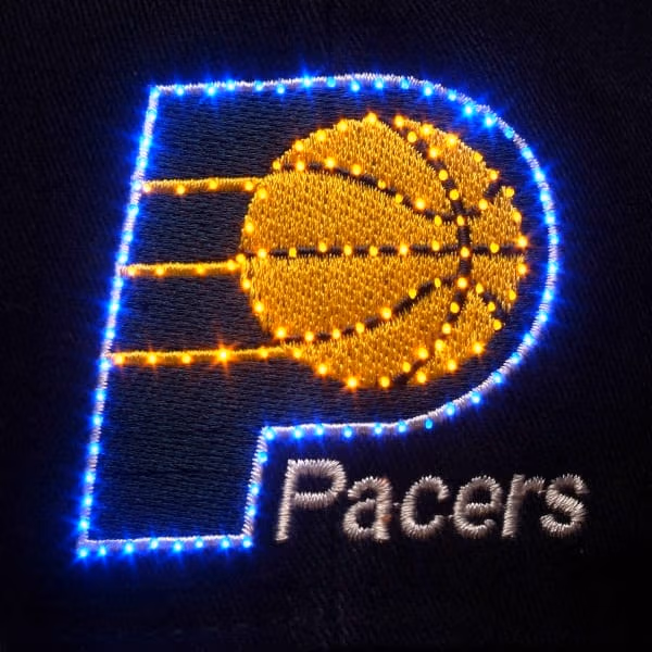 Indiana Pacers Flashing Fiber Optic Cap All Products 4
