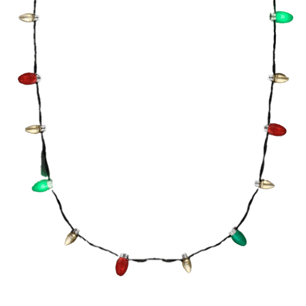 Wearable  Christmas Lights Necklace All Products 5