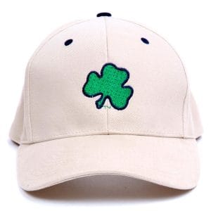Notre Dame Fighting Irish Shamrock Flashing Fiber Optic Cap All Products