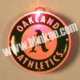 Oakland Athletics Officially Licensed Flashing Lapel Pin All Products