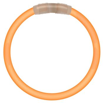 Glow Bracelet Orange Tube of 100 Glow Bracelets