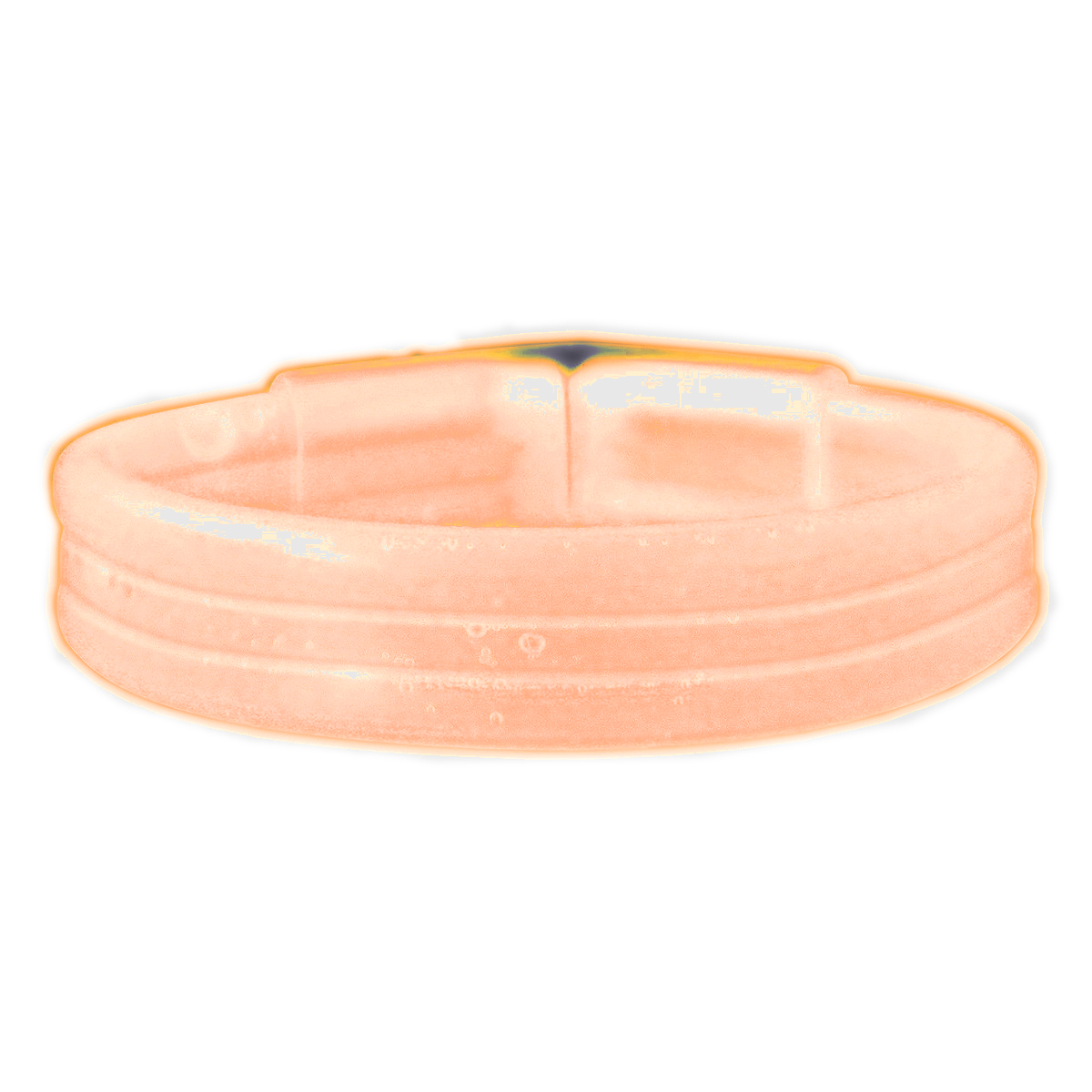 Wide Glow Stick 8 Inch Bracelet Orange Pack of 25 All Products 3