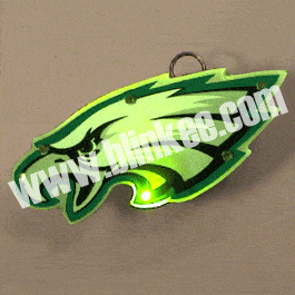 Philadelphia Eagles Officially Licensed Flashing Lapel Pin All Products
