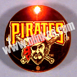 Pittsburgh Pirates Officially Licensed Flashing Lapel Pin All Products