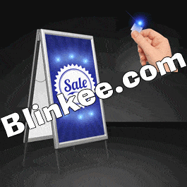 Point of Purchase 30 Day LED Display Blue All Products