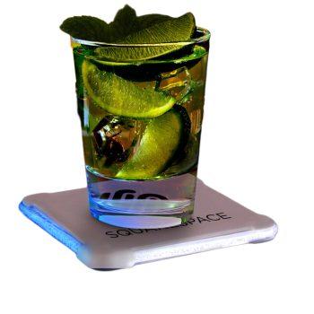Pressure Sensitive Drink Coaster All Products