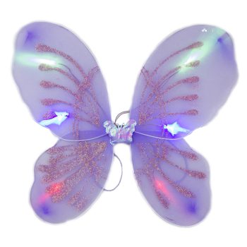 Light Up Purple Fairy Butterfly Wings Halloween Light Up Accessories
